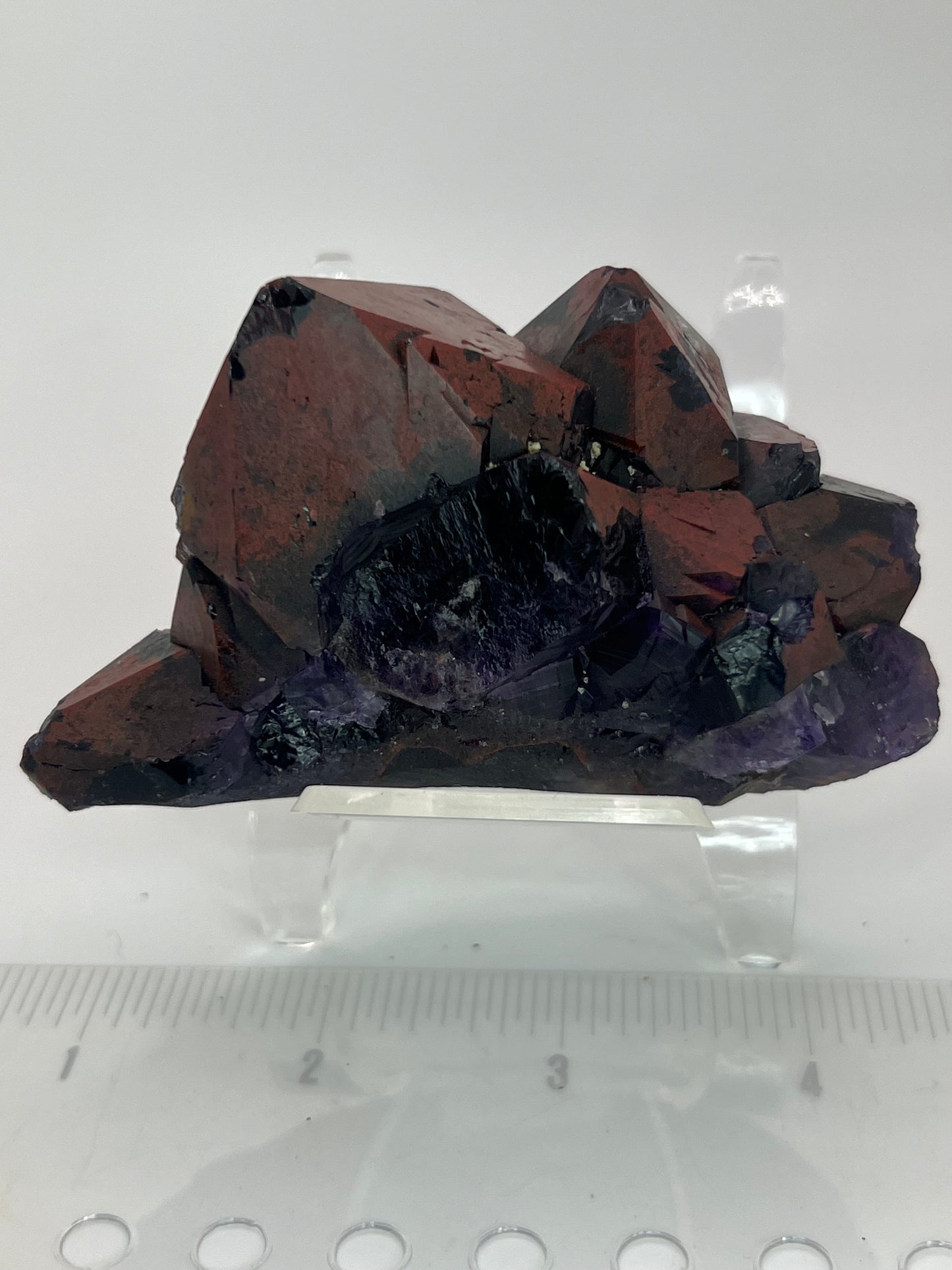 Amethyst, Hematite included (aka Alien Amethyst)