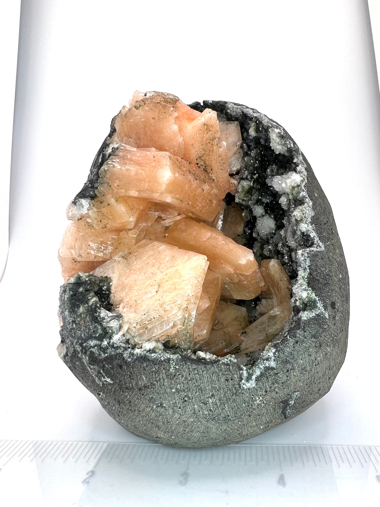 Stilbite and Chalcedony