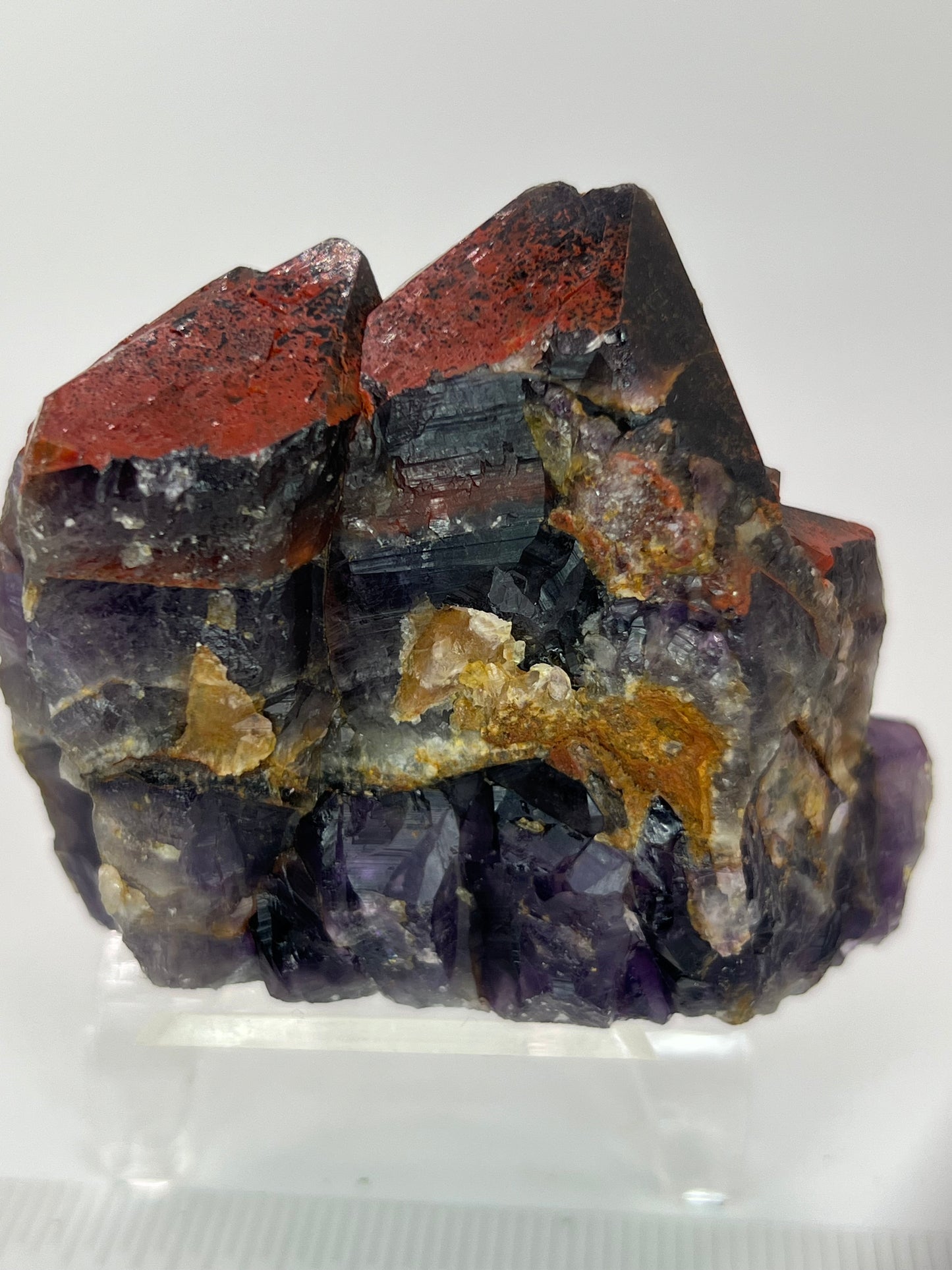 Amethyst, Hematite included (aka Alien Amethyst)