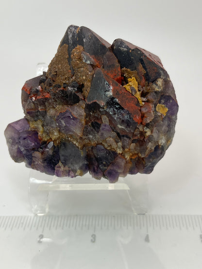 Amethyst, Hematite included (aka Alien Amethyst)